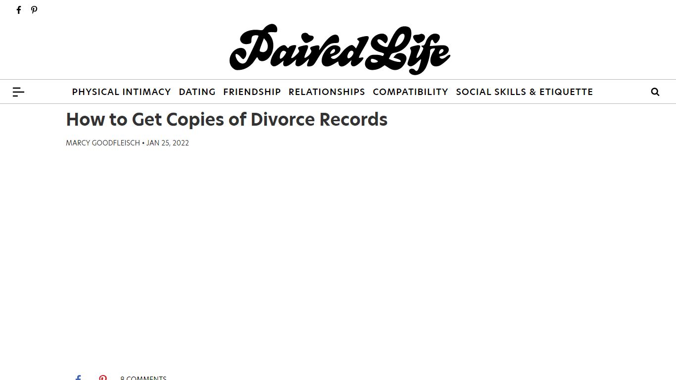 How to Get Copies of Divorce Records - PairedLife